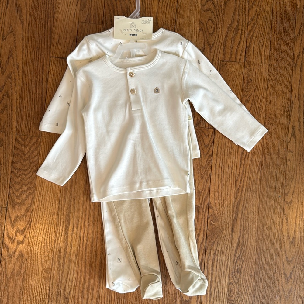 Petite Maison x Nono gender neutral baby outfit